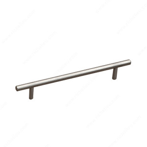 Contemporary Stainless Steel Pull - 2102, Center to Center 160 mm, Length - Overall Dimensions 216 mm, Screw/Nail 8/32 (Not Included) Contemporary Stainless Steel Pull - 2102, Center to Center 160 mm, Length - Overall Dimensions 216 mm, Screw/Nail 8/32 (Not Included)