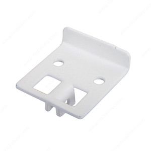 Front Shelf Rest, Finish White PRO-PACK 3
