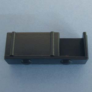 Furniture Slide Glide Black 1/2" X 3/4", Pkg of 1000