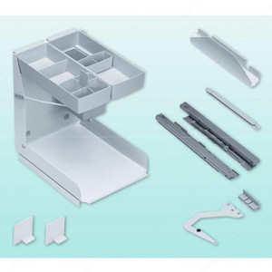Pull-out system for base cabinet KITO, Width 400 mm, Width 412 to 418 mm Pull-out system for base cabinet KITO, Width 400 mm, Width 412 to 418 mm