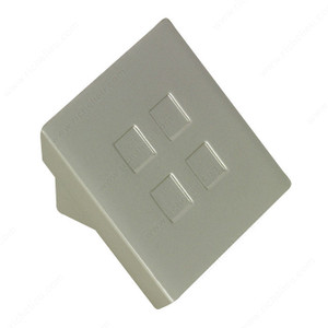 Contemporary Metal Knob - 2164, Screw/Nail 8/32 (Not Included) PRO-PACK 2