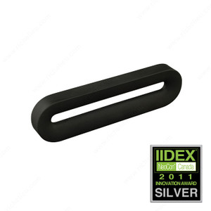 Contemporary Porcelain Pull - 2183, Porcelain, Center to Center 96 mm, Finish Charcoal, Length - Overall Dimensions 155 mm Contemporary Porcelain Pull - 2183, Porcelain, Center to Center 96 mm, Finish Charcoal, Length - Overall Dimensions 155 mm