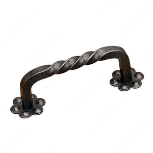 Traditional Forged Iron Pull - 2201, Finish Natural Iron Traditional Forged Iron Pull - 2201, Finish Natural Iron