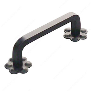 Traditional Forged Iron Pull - 2204, Finish Natural Iron Traditional Forged Iron Pull - 2204, Finish Natural Iron