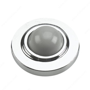 Wall Mount Door Stop - Convex, Finish Chrome, Collection Door Stops, Our Divisions Onward Wall Mount Door Stop - Convex, Finish Chrome, Collection Door Stops, Our Divisions Onward