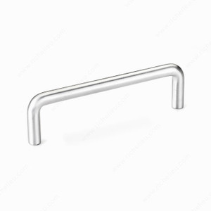 Functional Metal Pull - 221, Center to Center 4 in, Length - Overall Dimensions 110 mm, Screw/Nail 8/32 (Not Included) PRO-PACK 5 Functional Metal Pull - 221, Center to Center 4 in, Length - Overall Dimensions 110 mm, Screw/Nail 8/32 (Not Included) PRO-PACK 5