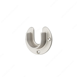 1-5/16 Open Round Support - Screw Mount, Finish Matte Nickel, Material Aluminum PRO-PACK 3 1-5/16 Open Round Support - Screw Mount, Finish Matte Nickel, Material Aluminum PRO-PACK 3