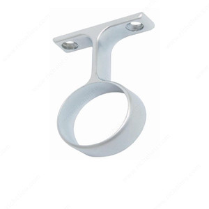 1-5/16 Central Round Support - Screw Mount, Finish Matte Chrome, Material Aluminum PRO-PACK 5 1-5/16 Central Round Support - Screw Mount, Finish Matte Chrome, Material Aluminum PRO-PACK 5