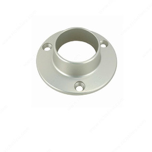 1-5/16 Closed Round Support - Screw Mount, Finish Matte Nickel, Material Aluminum PRO-PACK 3 1-5/16 Closed Round Support - Screw Mount, Finish Matte Nickel, Material Aluminum PRO-PACK 3