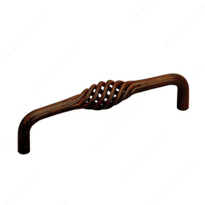 Traditional Forged Iron Pull - 2219, Finish Rust Traditional Forged Iron Pull - 2219, Finish Rust
