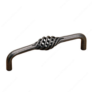 Traditional Forged Iron Pull - 2219, Finish Natural Iron Traditional Forged Iron Pull - 2219, Finish Natural Iron