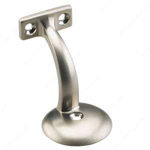 Heavy-Duty Handrail Bracket, Color/ Finish Satin Nickel Heavy-Duty Handrail Bracket, Color/ Finish Satin Nickel