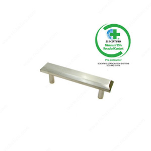 Contemporary Brass Pull - 2293, Center to Center 3 in, Projection - Overall Dimensions 30 mm, Length - Overall Dimensions 100 mm Contemporary Brass Pull - 2293, Center to Center 3 in, Projection - Overall Dimensions 30 mm, Length - Overall Dimensions 100 mm