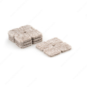 FELTAC Heavy-Duty Self-Adhesive Square Felt Pads, The original, the best in floor protection.,PRO-PACK 5 FELTAC Heavy-Duty Self-Adhesive Square Felt Pads, The original, the best in floor protection.,PRO-PACK 5