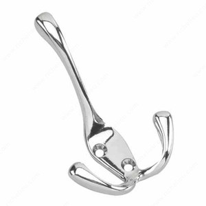 Utility Metal Hook - 236, Finish Chrome Utility Metal Hook - 236, Finish Chrome