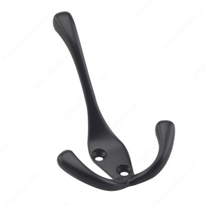 Utility Metal Hook - 236, Finish Black