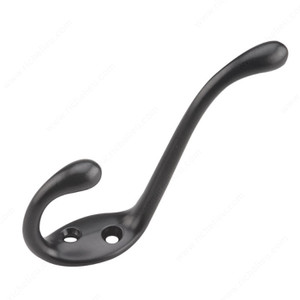 Utility Metal Hook - 237, Finish Black