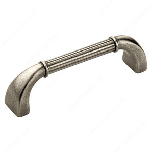 Eclectic Zinc Pull - 24011, Finish Satin Nickel Eclectic Zinc Pull - 24011, Finish Satin Nickel