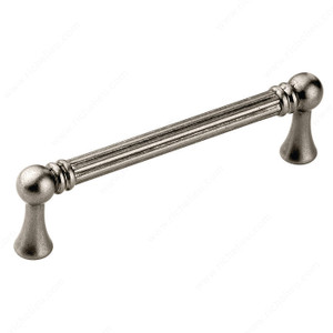Eclectic Zinc Pull - 24012, Finish Satin Nickel Eclectic Zinc Pull - 24012, Finish Satin Nickel