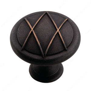 Traditional Zinc Oversized Knob - 55420, Diameter 1 5/16 in, Width - Overall Dimensions 1.322 in, Projection - Overall Dimensions 1.153 in Traditional Zinc Oversized Knob - 55420, Diameter 1 5/16 in, Width - Overall Dimensions 1.322 in, Projection - Overall Dimensions 1.153 in
