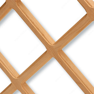 Wine Rack Lattice, Width 30 in, Material Maple, Natural Finish Wine Rack Lattice, Width 30 in, Material Maple, Natural Finish