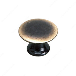 Traditional Solid Brass Knob - 2445, Finish Satin Bronze PRO-PACK 3 Traditional Solid Brass Knob - 2445, Finish Satin Bronze PRO-PACK 3