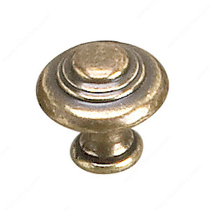 Traditional Brass Knob - 2448, Finish Burnished Brass, Diameter - Overall Dimensions 25 mm PRO-PACK 2 Traditional Brass Knob - 2448, Finish Burnished Brass, Diameter - Overall Dimensions 25 mm PRO-PACK 2
