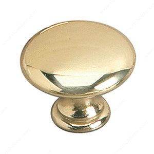 Traditional Brass Knob - 2449, Finish Brass, Diameter - Overall Dimensions 30 mm, Projection - Overall Dimensions 24 mm Traditional Brass Knob - 2449, Finish Brass, Diameter - Overall Dimensions 30 mm, Projection - Overall Dimensions 24 mm