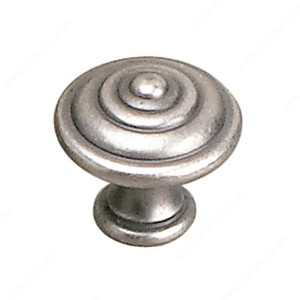 Traditional Brass Knob - 2449, Finish Faux Iron, Diameter - Overall Dimensions 25 mm Traditional Brass Knob - 2449, Finish Faux Iron, Diameter - Overall Dimensions 25 mm
