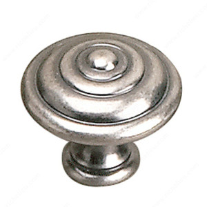 Traditional Brass Knob - 2449, Finish Faux Iron, Diameter - Overall Dimensions 30 mm Traditional Brass Knob - 2449, Finish Faux Iron, Diameter - Overall Dimensions 30 mm