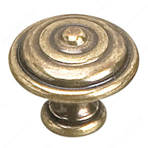 Traditional Brass Knob - 2449, Finish Burnished Brass, Diameter - Overall Dimensions 35 mm Traditional Brass Knob - 2449, Finish Burnished Brass, Diameter - Overall Dimensions 35 mm