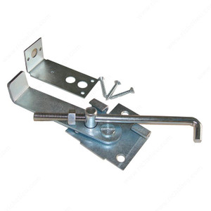 Jamb Latch for Sliding Door, With 7" hook,