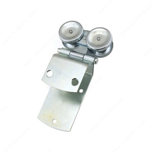 Dual Axis Box Rail Hanger with Ball Bearings and Apron Mounting Hinge, Dual Axis Box Rail Hanger with Ball Bearings and Apron Mounting Hinge,