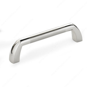 Contemporary Metal Pull - 2511, Center to Center 96 mm, Finish Chrome / Brushed Nickel Contemporary Metal Pull - 2511, Center to Center 96 mm, Finish Chrome / Brushed Nickel