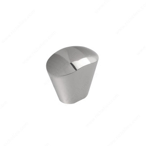 Contemporary Metal Knob - 251, Length - Overall Dimensions 25 mm, Screw/Nail 8/32 (Not Included) PRO-PACK 2