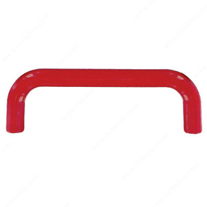 Functional Nylon Pull - 252, Center to Center 4 in, Finish White PRO-PACK 2 Functional Nylon Pull - 252, Center to Center 4 in, Finish White PRO-PACK 2