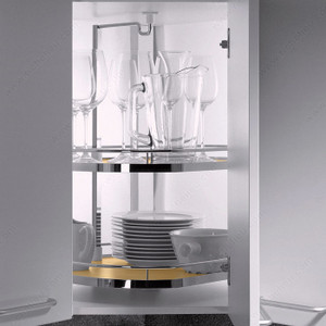 Set of Twister Shelves, Height 32 to 36 1/2 in Set of Twister Shelves, Height 32 to 36 1/2 in