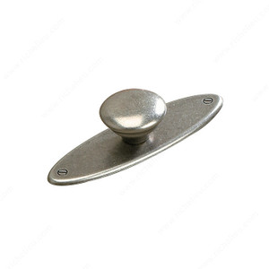 Transitional Brass Knob - 2565, Finish Faux Iron