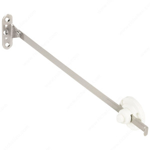Reversible Flap Stay, Finish White PRO-PACK 2 Reversible Flap Stay, Finish White PRO-PACK 2