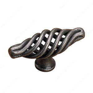 Traditional Forged Iron Knob - 2609, Finish Natural Iron Traditional Forged Iron Knob - 2609, Finish Natural Iron