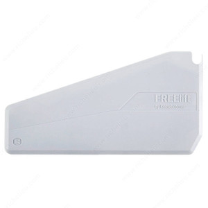 Cover Caps for FREEslide Opening System, Finish White Cover Caps for FREEslide Opening System, Finish White