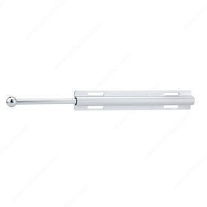 Decorative hanger rod, Finish Matte Chrome Decorative hanger rod, Finish Matte Chrome