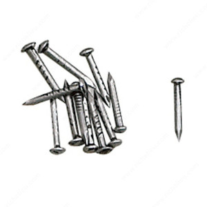 Decorative Nails, Width - Overall Dimensions 1.5 mm, Length - Overall Dimensions 14 mm, Material Burnished Brass PRO-PACK 5 Decorative Nails, Width - Overall Dimensions 1.5 mm, Length - Overall Dimensions 14 mm, Material Burnished Brass PRO-PACK 5