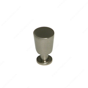 Contemporary Metal Knob - 2881, Screw/Nail 8/32 (Not Included) PRO-PACK 3