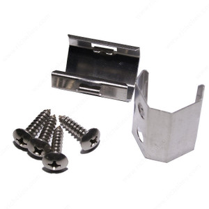 Clips for surface mounting, Function 45? Angled Mounting Brackets, Information 4 x 45? angled mounting clips PRO-PACK 2 Clips for surface mounting, Function 45? Angled Mounting Brackets, Information 4 x 45? angled mounting clips PRO-PACK 2