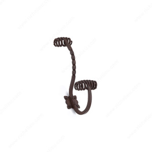 Classic Forged Iron Hook - 3030, Finish Rust Classic Forged Iron Hook - 3030, Finish Rust