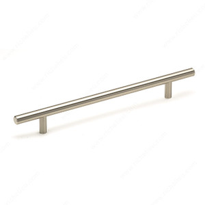 Contemporary Metal Pull - 305, RoHS- compliant, Center to Center 192 mm, Finish Brushed Nickel, Material Metal PRO-PACK 2