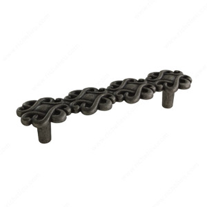 Traditional Metal Pull - 3081, Center to Center 96 mm, Finish Old America