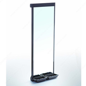 KAMO Mirror - Slides Out and Rotates,