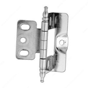 Classic Metal Hinge - 3175, Finish Nickel, Finish Number 180, Screw/Nail Wood Screw (Not Included) Classic Metal Hinge - 3175, Finish Nickel, Finish Number 180, Screw/Nail Wood Screw (Not Included)